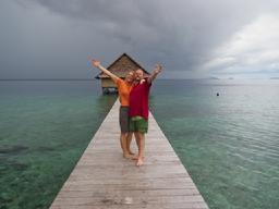 Maya, Pulau Pef, guest comments, raja ampat, diving, main jetty