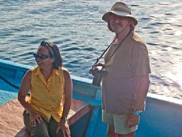 Boatride, sorong, pulau pef, raja ampat, west papua, indonesia