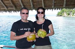 coconut raja ampat, drinks indonesia, guest comments 2012