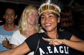raja ampat party, dancing papua, papua dance, carpe diem